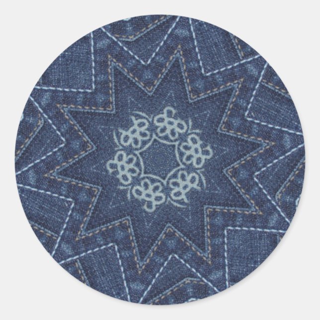 Denim Stickers (Front)