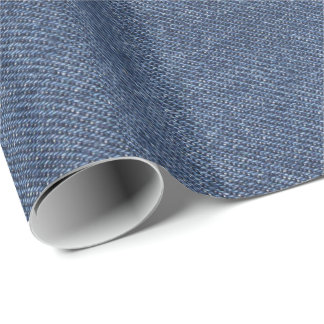 Denim Wrapping Paper