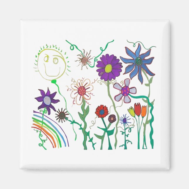 Denise's "Windows of Cheer" Magnet (Front)