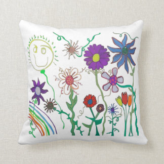 Denise's "Windows of Cheer" Throw Pillow