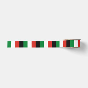 Denison city Texas flag stripes USA america patter Grosgrain Ribbon