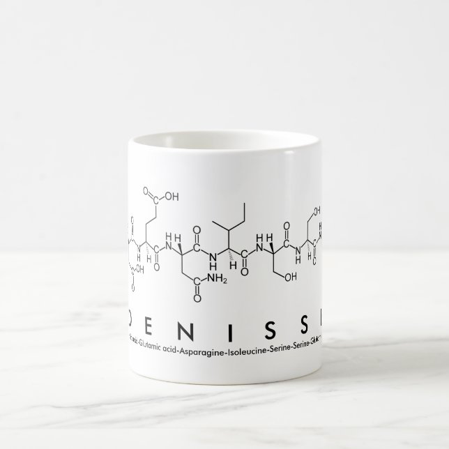 Denisse peptide name mug (Center)