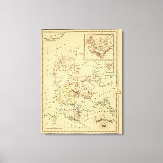 Denmark 11 canvas print (Front)