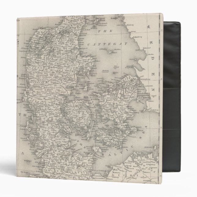 Denmark 12 3 ring binder (Front/Inside)