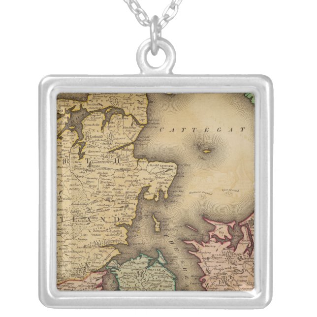 Denmark 2 silver plated necklace (Front)