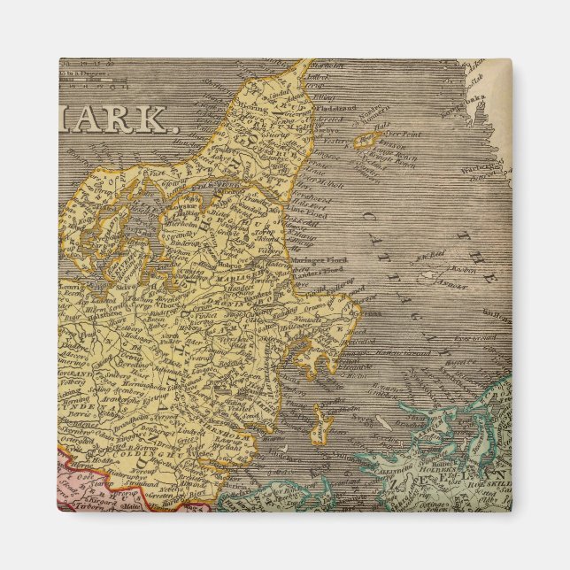 Denmark 4 magnet (Front)