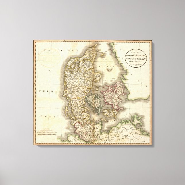 Denmark 7 canvas print (Front)