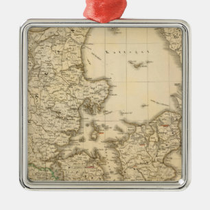 Denmark 7 metal ornament