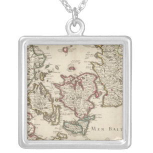 Denmark 7 silver plated necklace