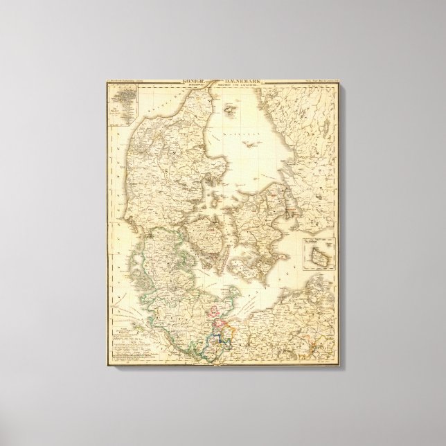 Denmark 8 canvas print (Front)