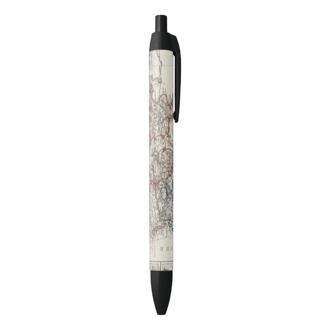 Denmark Atlas Map with 5 inset maps Pen (Bottom (Vertical))