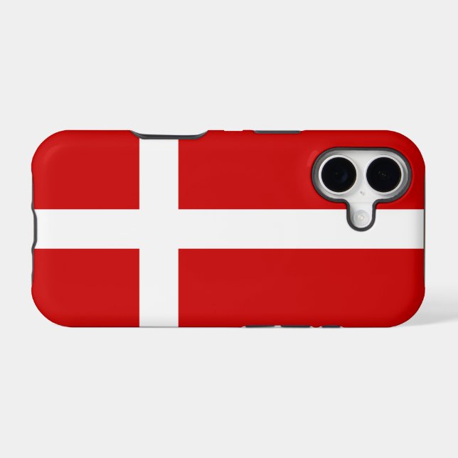 Denmark Case-Mate iPhone Case (Back (Horizontal))