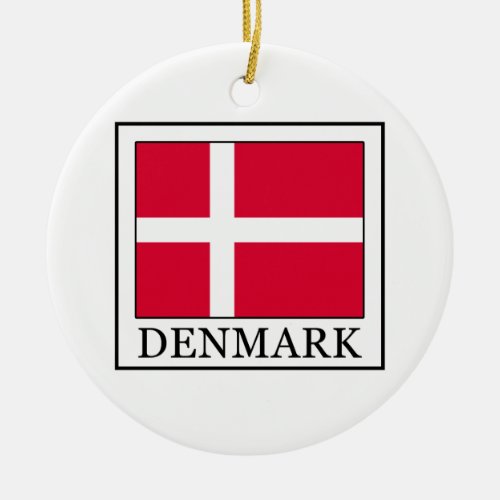 Denmark Ceramic Ornament