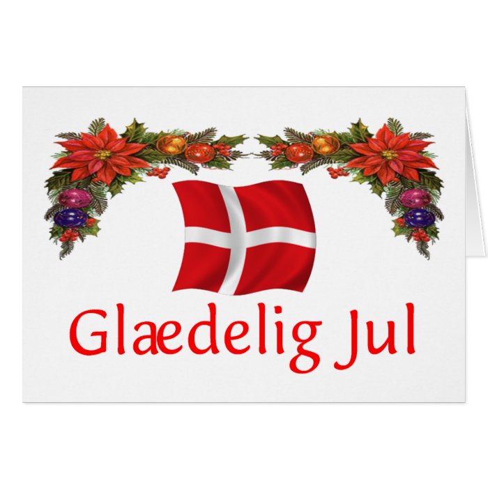 Denmark Christmas Card Zazzle