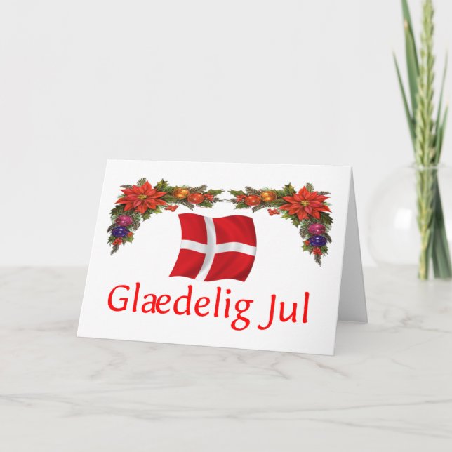 Denmark Christmas Holiday Card (Front)