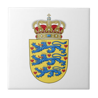 Denmark Coat of Arms Ceramic Tile