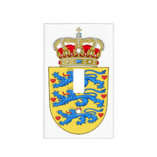 Denmark Coat of Arms Light Switch Cover! Cover