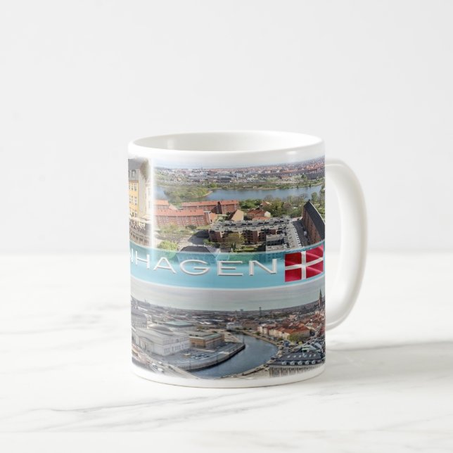Denmark - Copenhagen - Coffee Mug (Front Right)