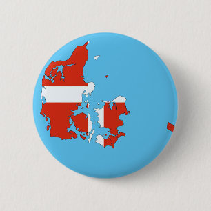 Denmark country pinback button