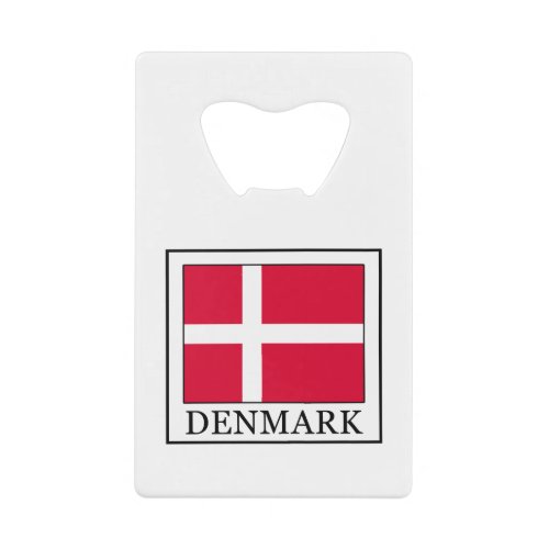 Denmark Credit Card Bottle Opener