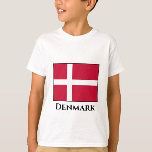 Denmark Danish Flag T_Shirt