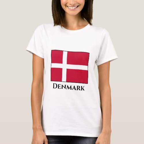 Denmark Danish Flag T_Shirt