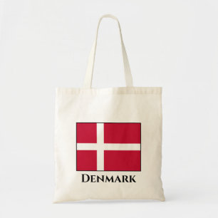 Denmark (Danish) Flag Tote Bag