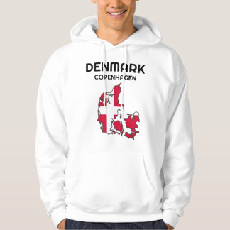 Denmark, Denmark country, Denmark flag, Danish Hoodie