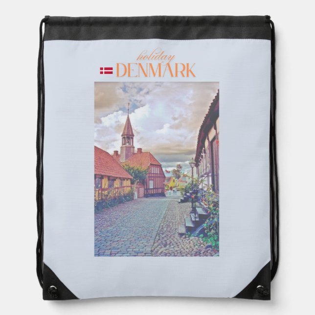 denmark drawstring bag (Front)