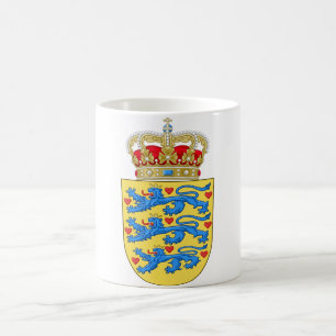 denmark emblem coffee mug
