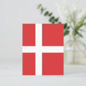 Denmark flag (Standing Front)