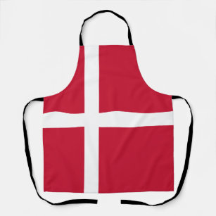 Denmark Flag Apron