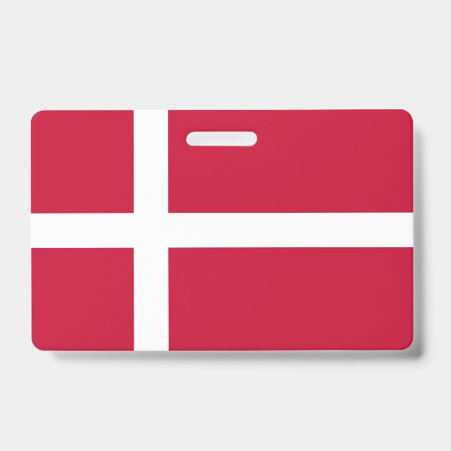 Denmark Flag Badge (Front)