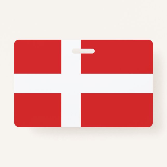 Denmark flag badge (Front)