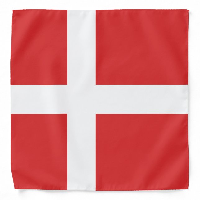 Denmark flag bandana (Front)