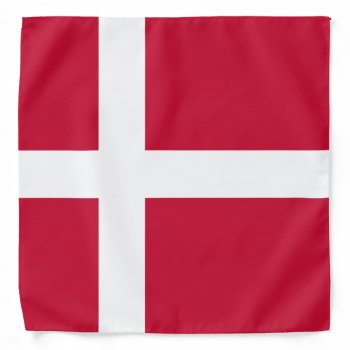 Denmark Flag Bandana by AZ_DESIGN at Zazzle
