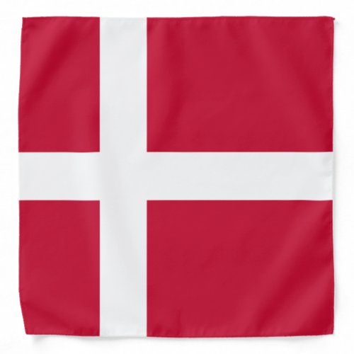Denmark Flag Bandana