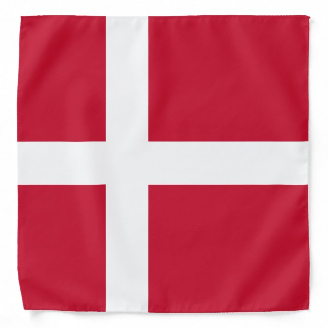 Denmark Flag Bandana (Front)