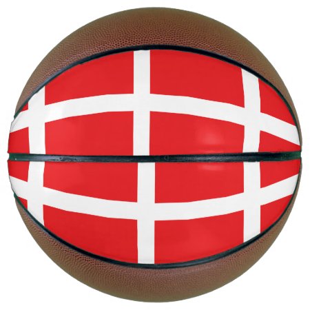 Denmark Flag Basketball