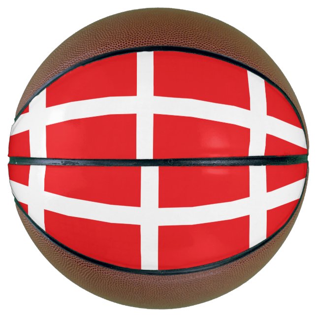 Denmark Flag Basketball (Front)