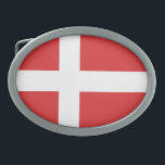Denmark flag belt buckle<br><div class="desc">An ideal gift for all those who are patriotic of their country!</div>