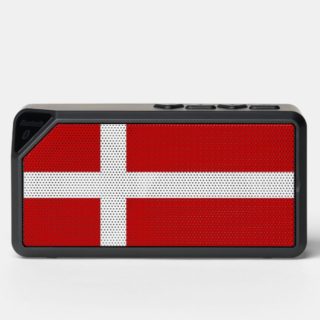 Denmark Flag Bluetooth Speaker! Speaker (Front)