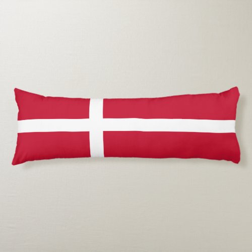 Denmark Flag Body Pillow