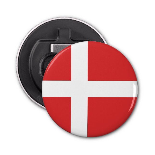 Denmark flag bottle opener (Front)