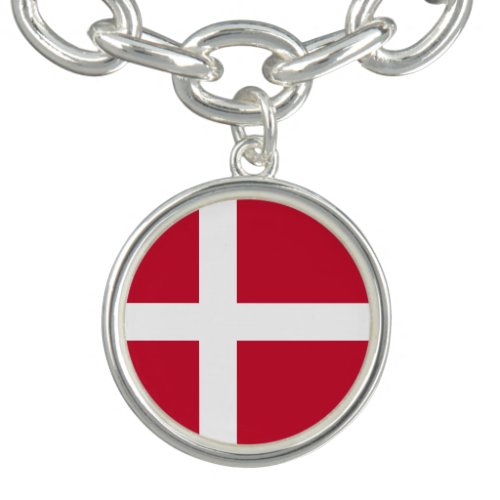 Denmark Flag Bracelet