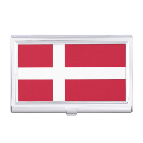 Denmark Flag Business Card Case
