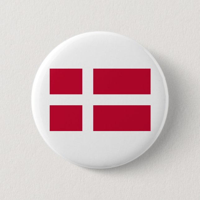 Denmark Flag Button (Front)