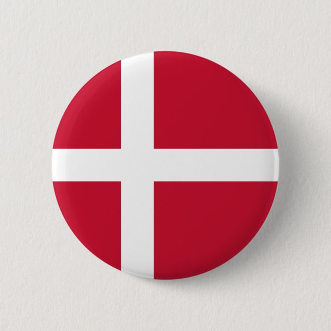Denmark Flag Button (Front)