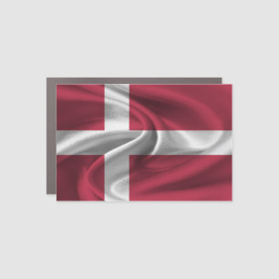 Denmark Flag Car Magnet