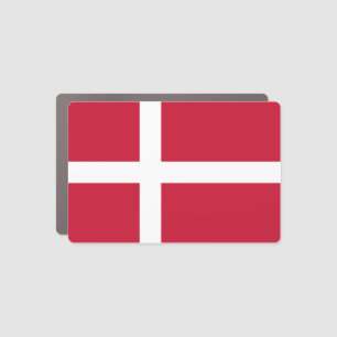 Denmark Flag Car Magnet